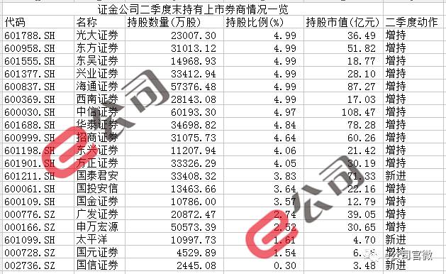 证金公司持股名单揭示的投资趋势与市场深度洞察