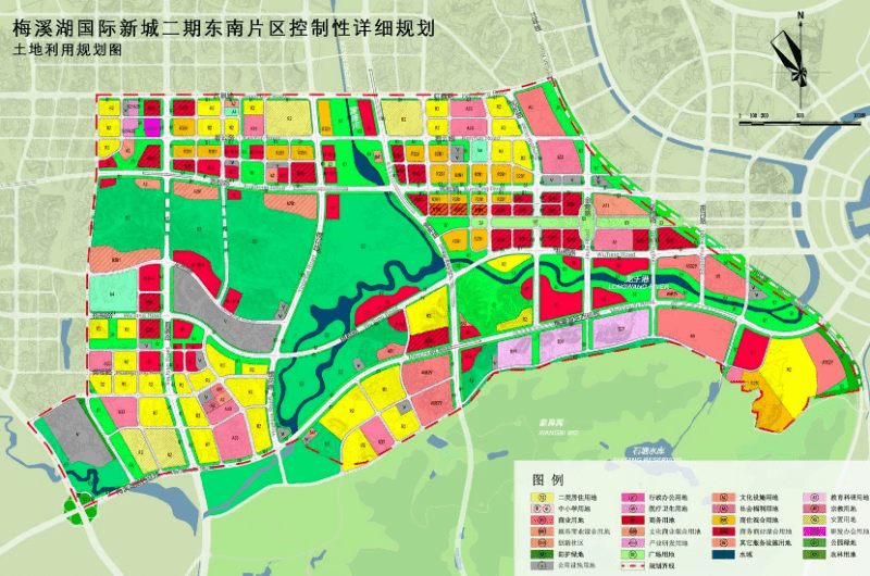 长沙梅溪湖最新规划图揭晓，城市绿色蓝图发展展望